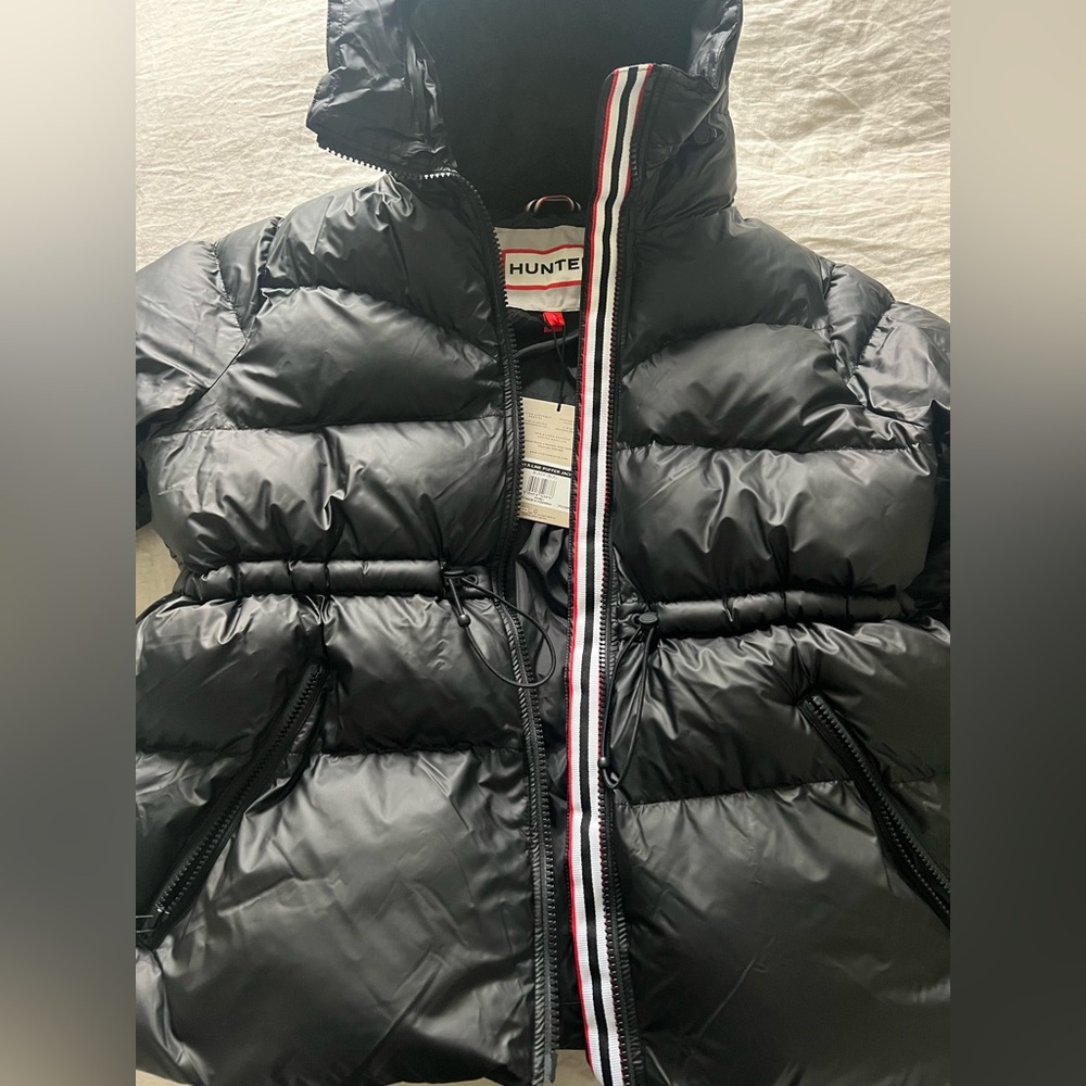 Black Hunter Puffer- NWT L (Ori A-Line Puffer)